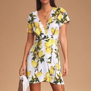 Lulu’s Lemon Dress NWT